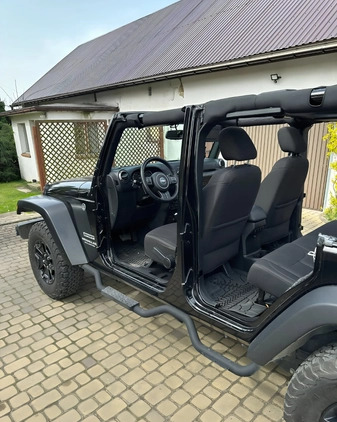 Jeep Wrangler cena 121800 przebieg: 97242, rok produkcji 2017 z Warszawa małe 106